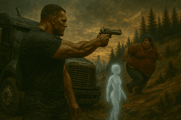 Finder – free sci‑fi short story download by Gregory Halpern, bounty hunter tracks trafficker Busted Cone. Original work available.